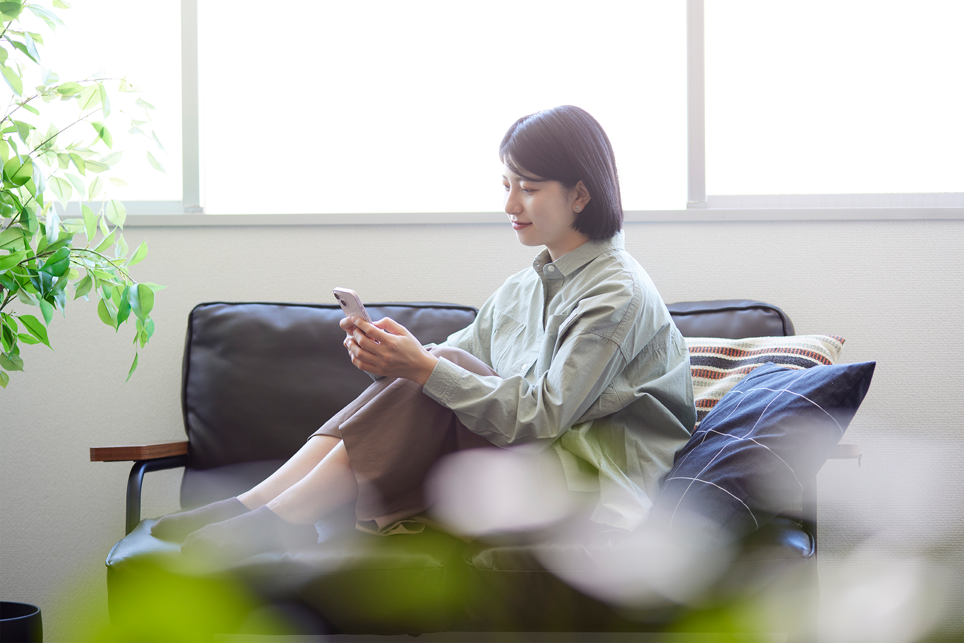 給付金が口座に振り込まれるイラスト